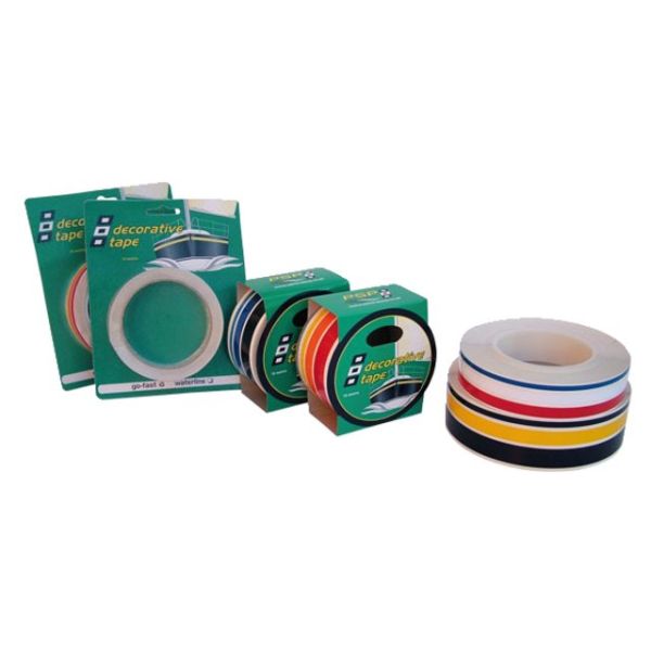 Go-Fast-Klebeband rot/orange/gelb 27mm 10m