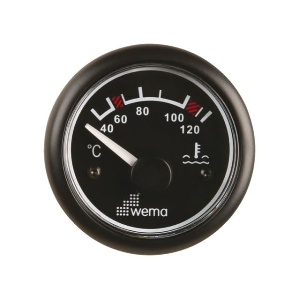 Watertemperatuur zwart