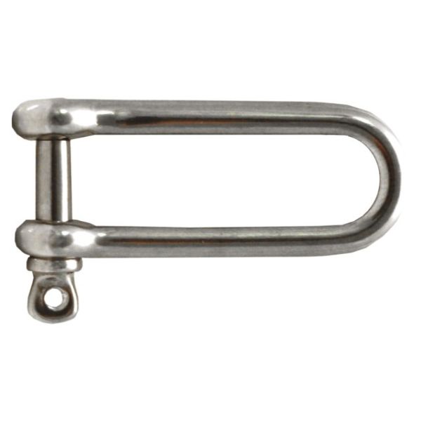 D-Schäkel Edelstahl lang 6mm