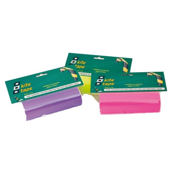 Kite tape 150mm 2.5m grijs