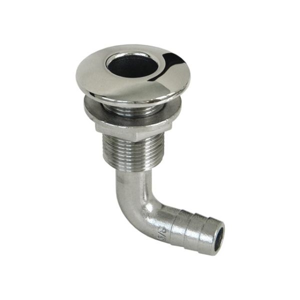 Skin fitting stainless steel hose 19mm