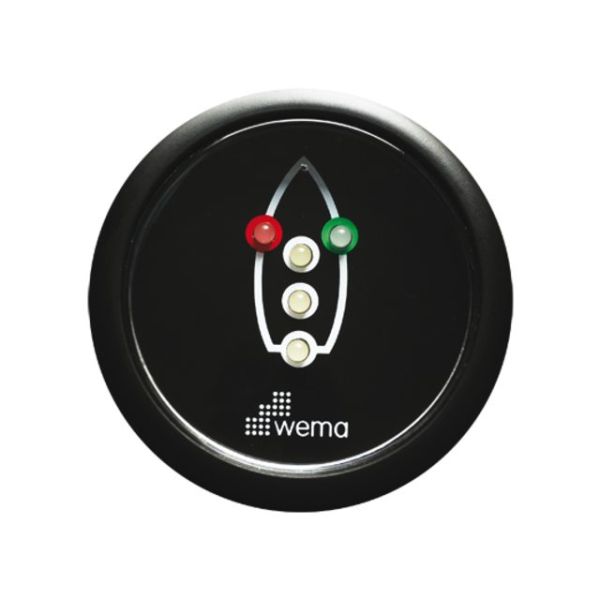 Navigation light control panel black