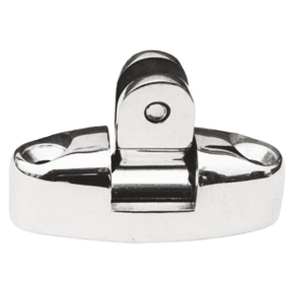 Dekscharnier rvs 180° met bout