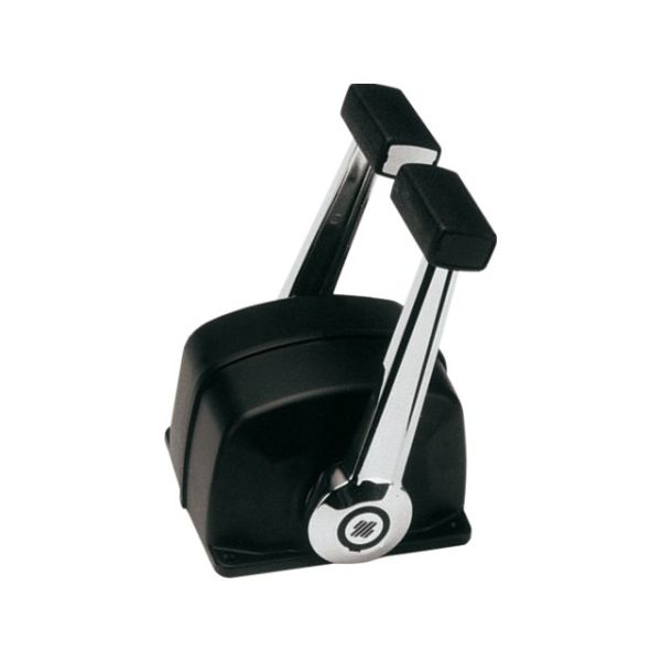 B74 Steuergerät 2-fach schwarz/verchromt