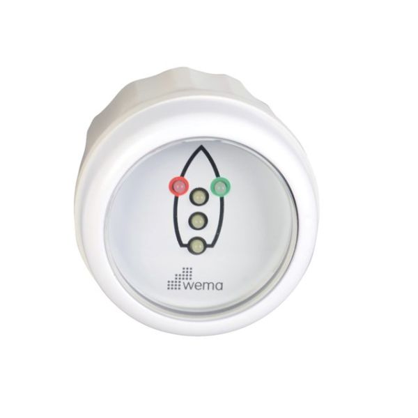 Navigation light control panel white