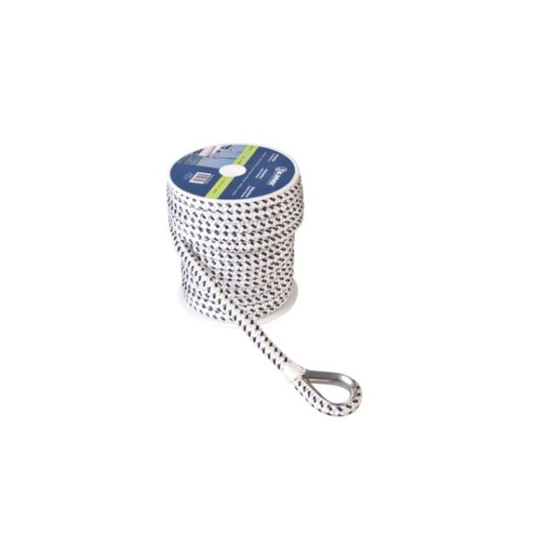 Anchor line braided without lead 12mm 20m