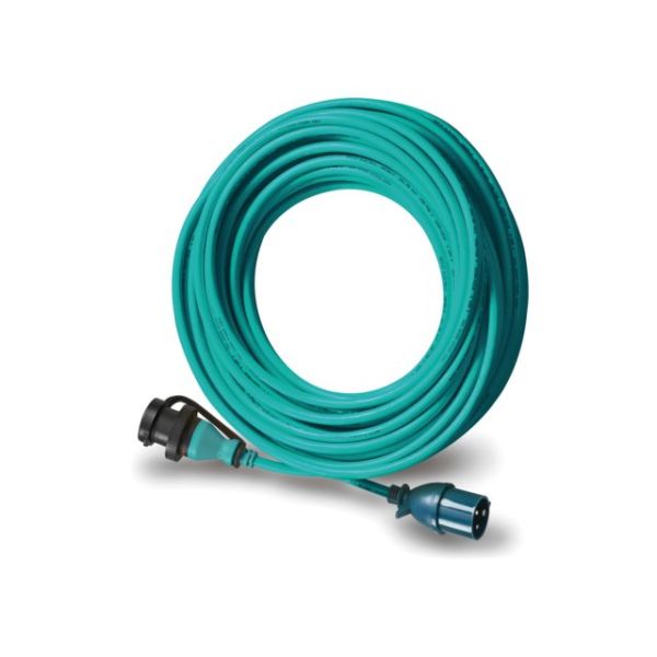 121160250 25 meter. 2.5 mm2 – green incl. cable bag