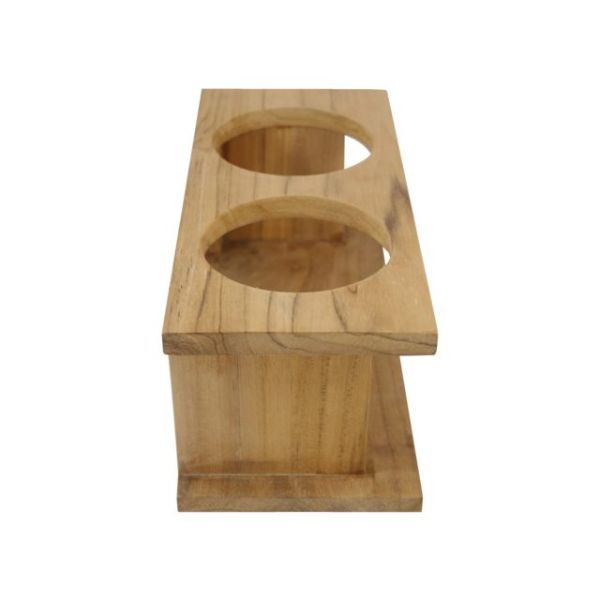 Flessenhouder dubbel 26x11.5x10.5cm