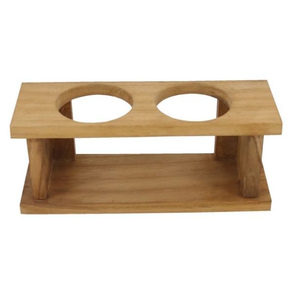 Glazenrek duo 21.5x7.5x9cm