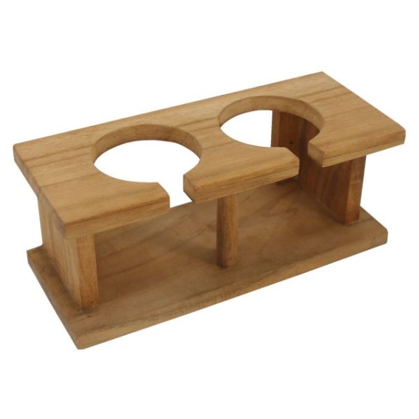 Wijnglazenrek duo 21.5x9x9.5cm