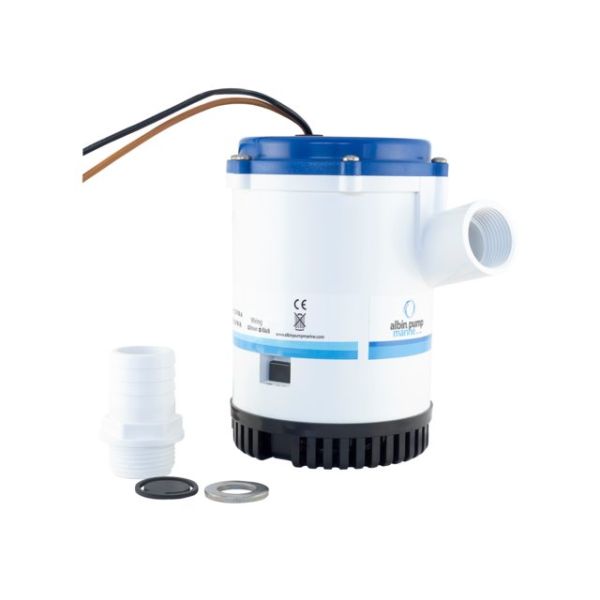 º Hochleistungs-Bilgenpumpe 2250 gph 24 V Großpackung mit 9 Stück