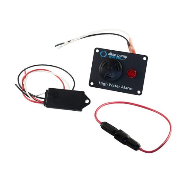 High water alarm set digital 12/24V