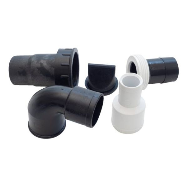 Exhaust elbow electric/design/premium