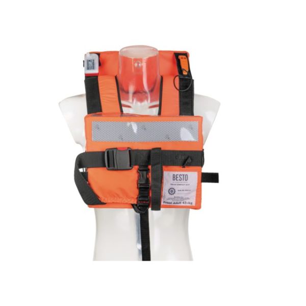 Besto Solas kompakt Erwachsene 43+ kg gelb Rückengurt + Schritt