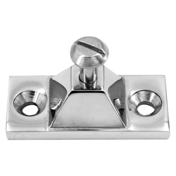 Buiskapbeslag RVS dekplaat zij-montage