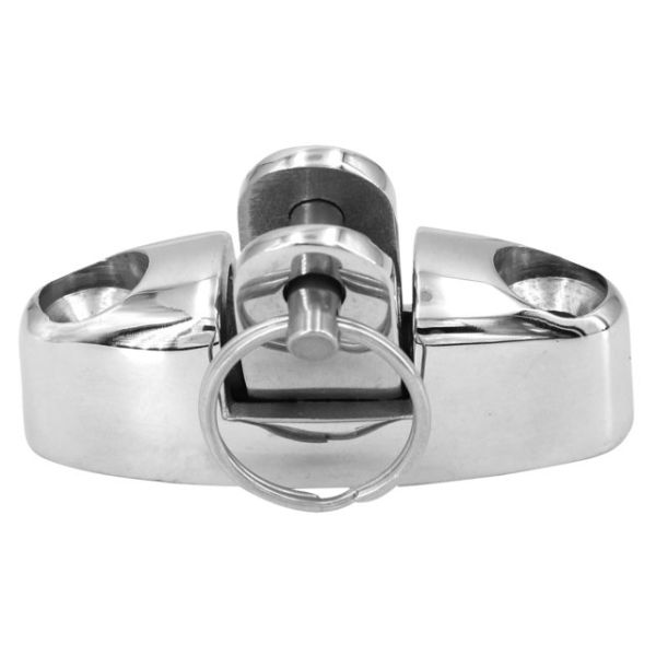 Pipe hood fitting stainless steel deck hinge with fast pin