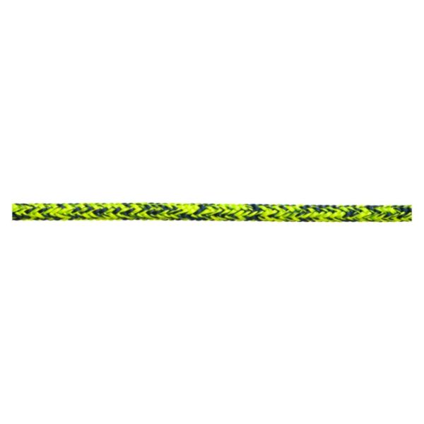 Allround UHMWPE lijn met polyester mantel groen/zwart 6mm 50m